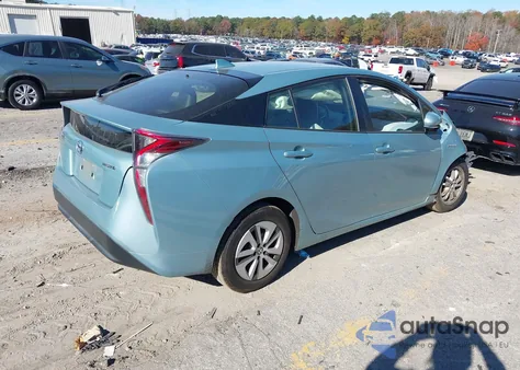 2016 Toyota Prius Four z USA, uszkodzony, nr VIN JTDKARFU1G3524996
